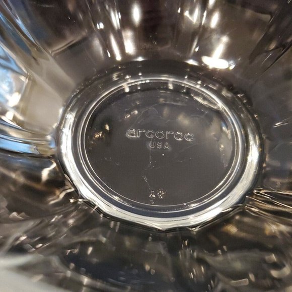 ARCOROC Bengale Scalloped Clear Glass 4.75” Bowls ~ Set Of 4 - Picture 5 of 6